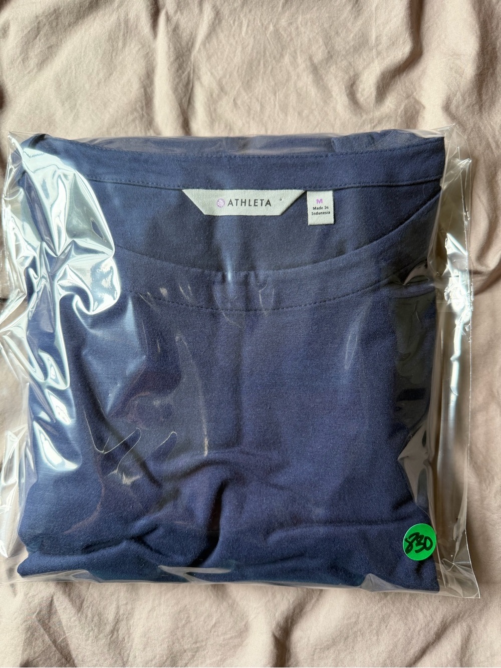 Athleta Sports Mini Dress Navy Ruched Sides Activewear Athleisure Training M - Picture 8 of 8